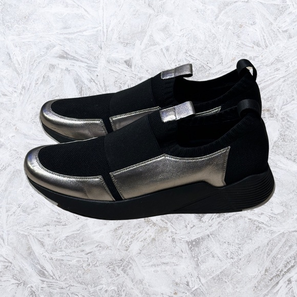 Vaneli Sport Black & Silver Slip on Shoes 10 N excellent condition - Picture 6 of 7